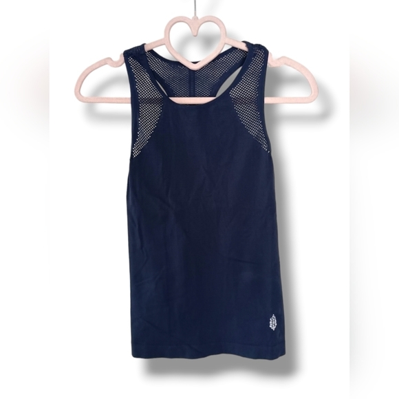 Free People Movement Move Me Active Tank in Navy - Picture 2 of 4